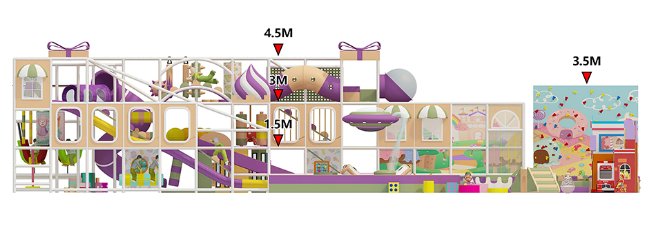 BJ-B1676 - Kids soft play equipment for sale - Indoor Playgrounds | Bluejayset Playground Heaven