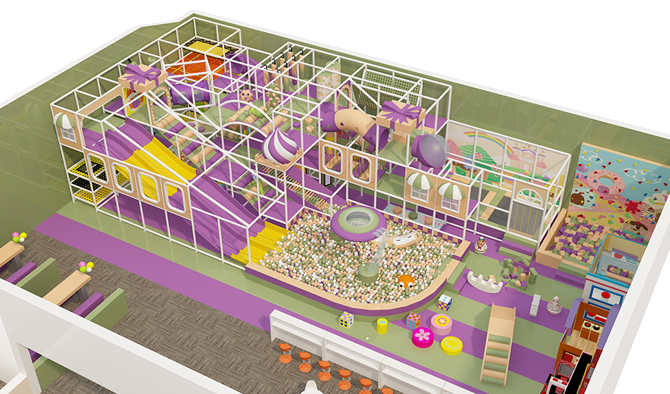 BJ-B1676 - Kids soft play equipment for sale - Indoor Playgrounds | Bluejayset Playground Heaven