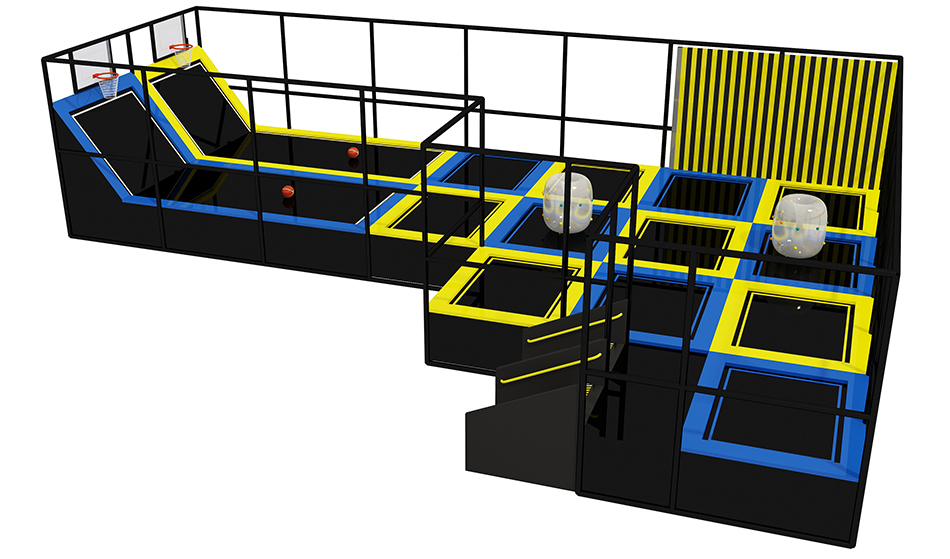 Kids trampoline area ? Kids Trampoline | Bluejayset Playground Heaven