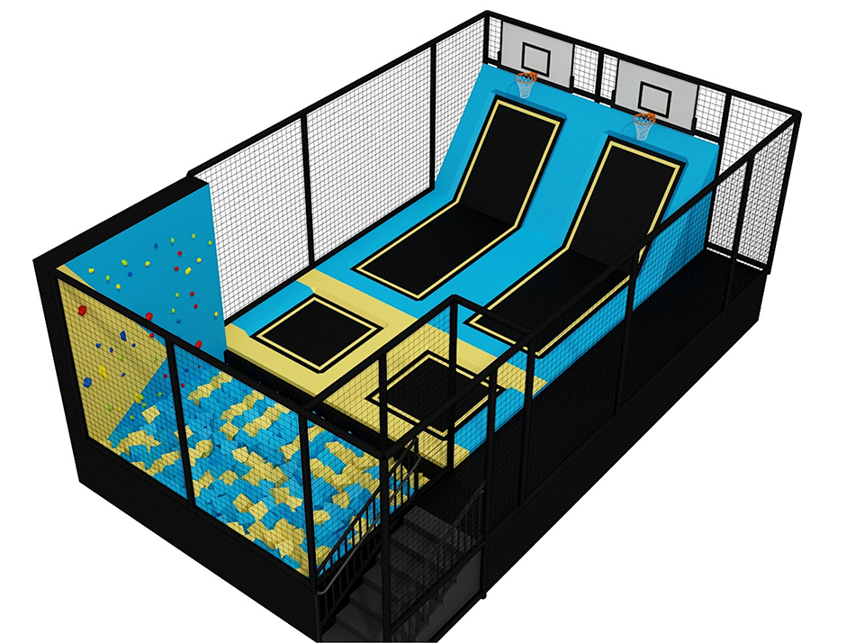 Kids trampoline park outdoor ? Kids Trampoline | Bluejayset Playground Heaven