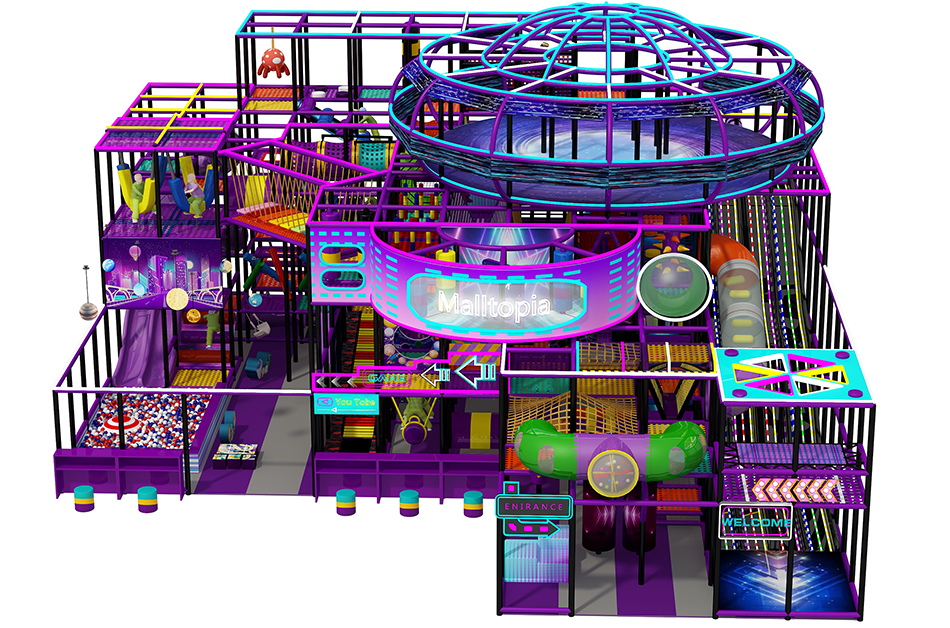 BJ-B1679 - Large play structure - Indoor Playgrounds | Bluejayset Playground Heaven