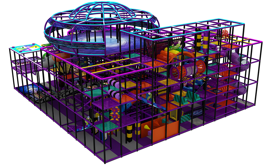 BJ-B1679 - Large play structure - Indoor Playgrounds | Bluejayset Playground Heaven