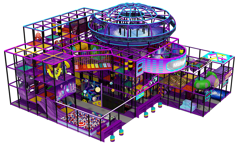 BJ-B1679 - Large play structure - Indoor Playgrounds | Bluejayset Playground Heaven