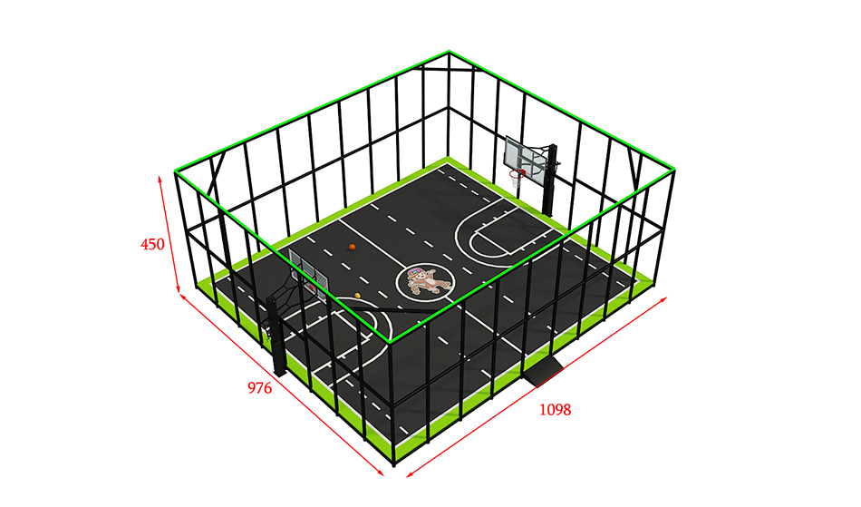 BJ-JB004 - large trampoline park - Trampoline Park | Bluejayset Playground Heaven