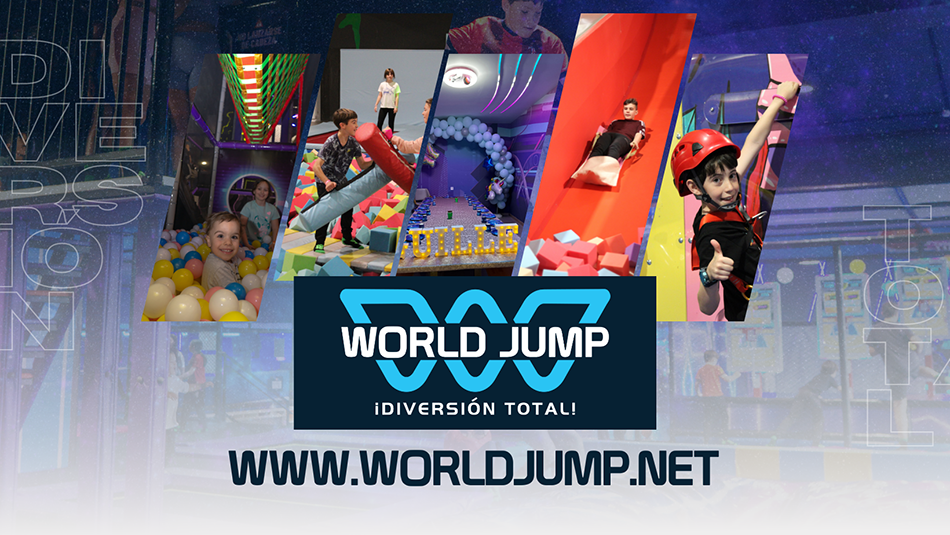 BJ-JD001 - Light up trampoline park - Trampoline Park | Bluejayset Playground Heaven