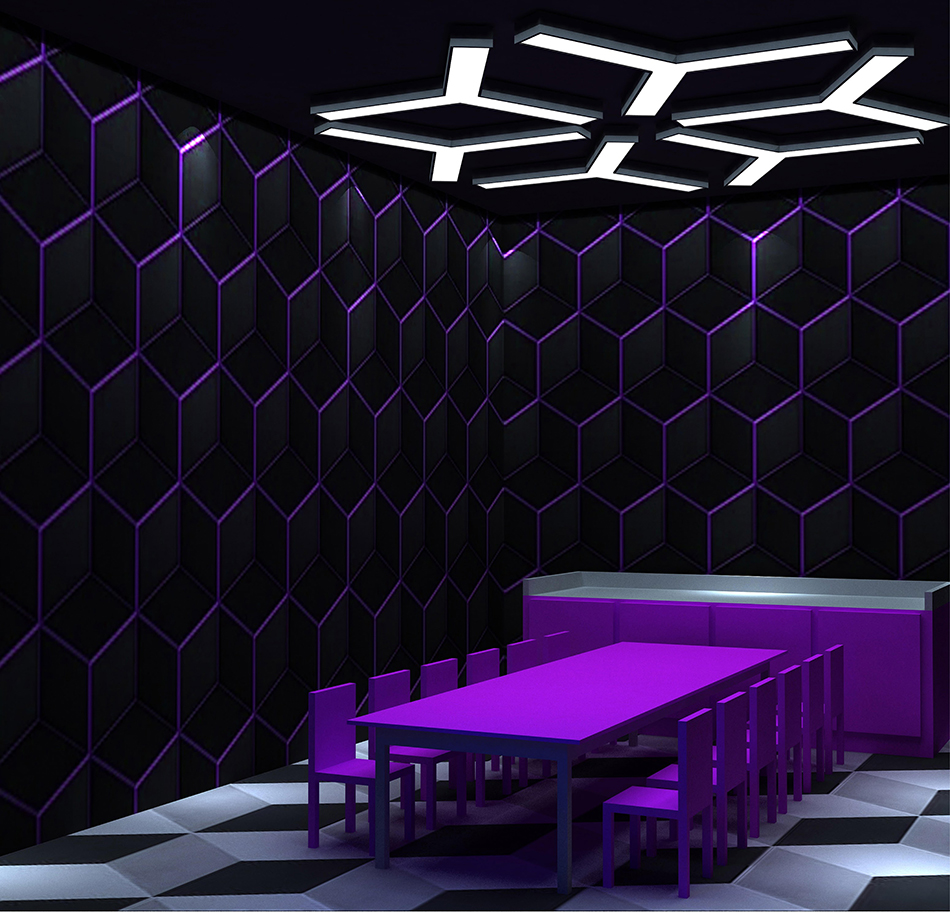 BJ-JD001 - Light up trampoline park - Trampoline Park | Bluejayset Playground Heaven