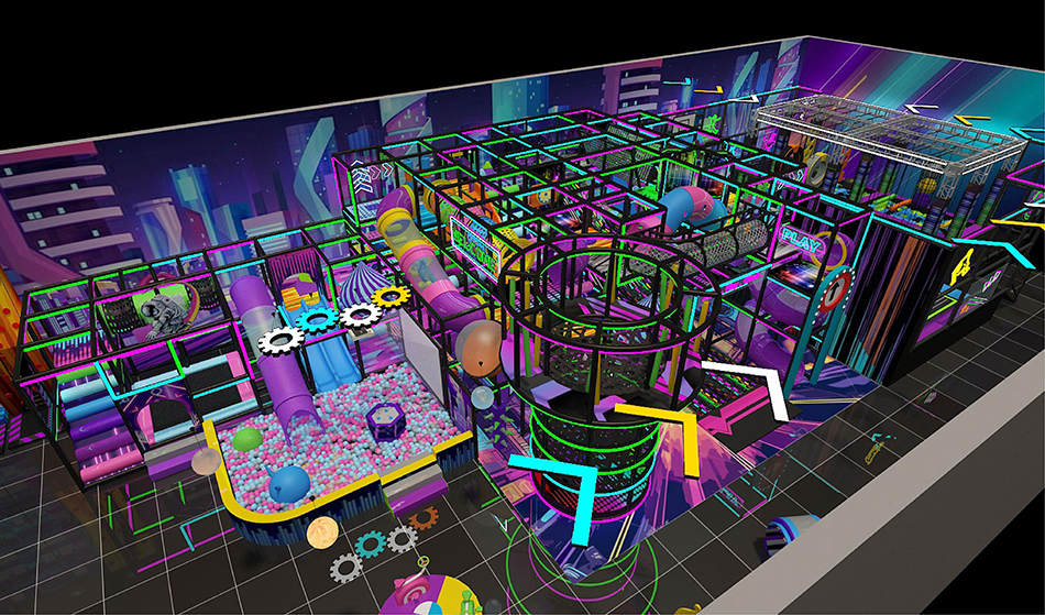 BJ-B1685 - New adventure indoor playground - Indoor Playgrounds | Bluejayset Playground Heaven