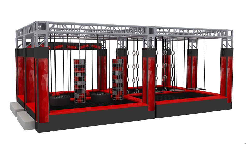 New Adventure Ninja Warrior Course ? Ninja Warrior Courses | Bluejayset Playground Heaven