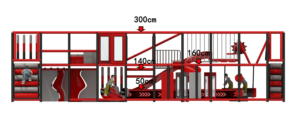 New Adventure Ninja Warrior Course ? Ninja Warrior Courses | Bluejayset Playground Heaven