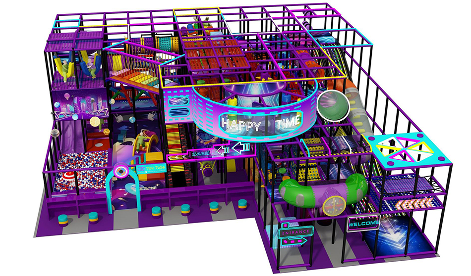 BJ-B1658 - New Indoor playground USA - Indoor Playgrounds | Bluejayset Playground Heaven
