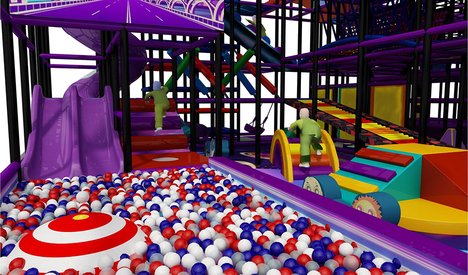 BJ-B1658 - New Indoor playground USA - Indoor Playgrounds | Bluejayset Playground Heaven