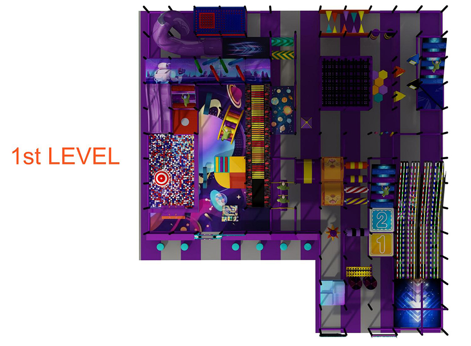 BJ-B1658 - New Indoor playground USA - Indoor Playgrounds | Bluejayset Playground Heaven