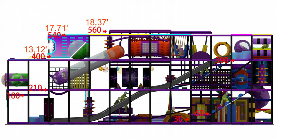 BJ-B1658 - New Indoor playground USA - Indoor Playgrounds | Bluejayset Playground Heaven