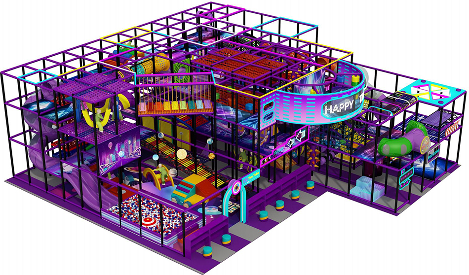 BJ-B1658 - New Indoor playground USA - Indoor Playgrounds | Bluejayset Playground Heaven
