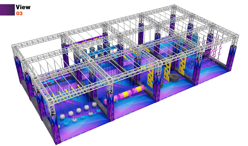 New Ninja warrior course ? Ninja Warrior Courses | Bluejayset Playground Heaven