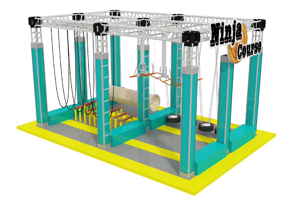Ninja course ? Ninja Warrior Courses | Bluejayset Playground Heaven
