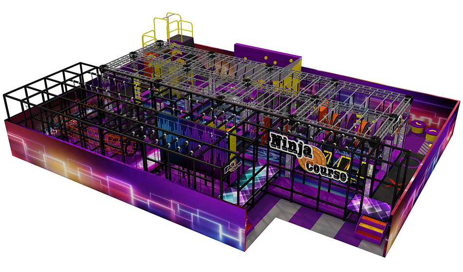 Ninja obstable course for sale ? Ninja Warrior Courses | Bluejayset Playground Heaven