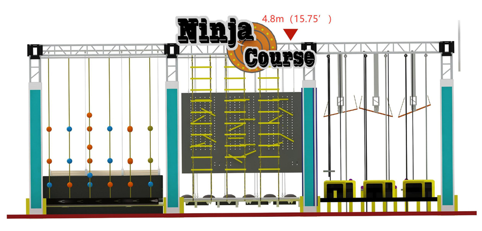 ninja parkour ? Ninja Warrior Courses | Bluejayset Playground Heaven