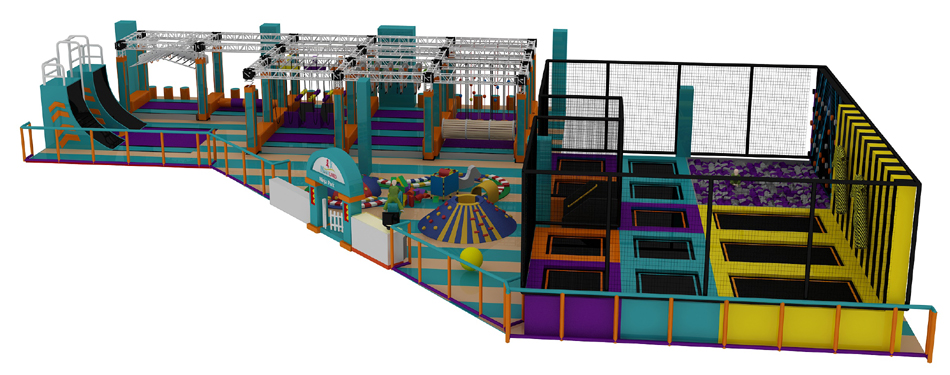 Ninja Parkour Equipment ? Ninja Warrior Courses | Bluejayset Playground Heaven