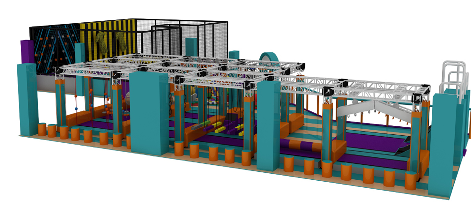 Ninja Parkour Equipment ? Ninja Warrior Courses | Bluejayset Playground Heaven