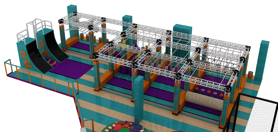 Ninja Parkour Equipment ? Ninja Warrior Courses | Bluejayset Playground Heaven