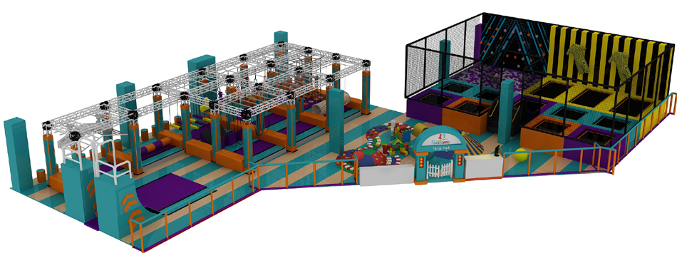 Ninja Parkour Equipment ? Ninja Warrior Courses | Bluejayset Playground Heaven
