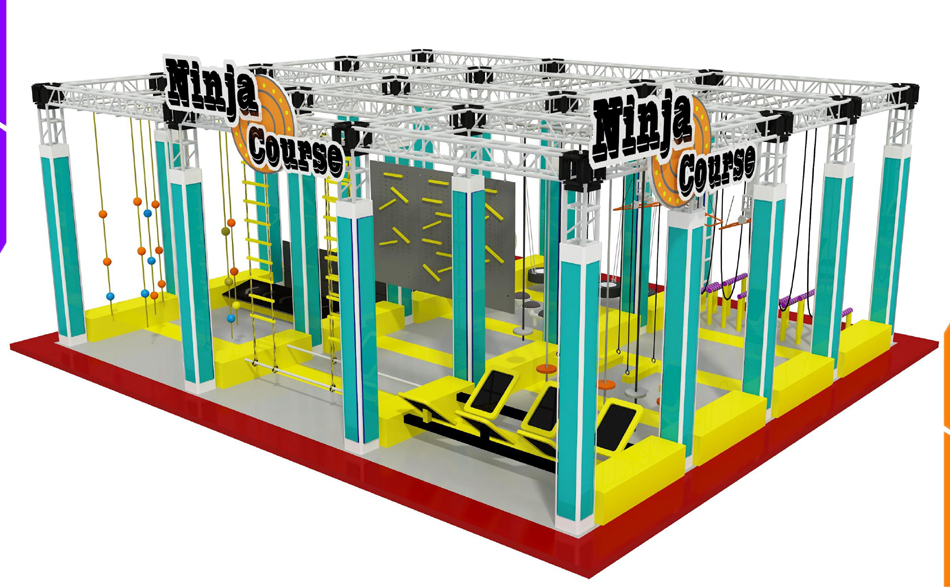 ninja parkour ? Ninja Warrior Courses | Bluejayset Playground Heaven