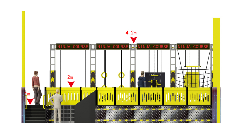 Ninja Warrior Equipment ? Ninja Warrior Courses | Bluejayset Playground Heaven