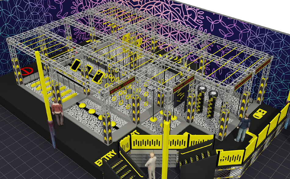 Ninja Warrior Equipment ? Ninja Warrior Courses | Bluejayset Playground Heaven
