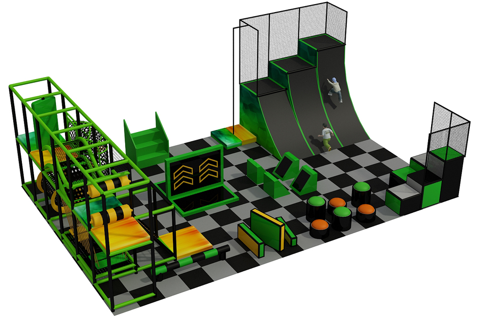 Ninja Warrior for Kids ? Ninja Warrior Courses | Bluejayset Playground Heaven