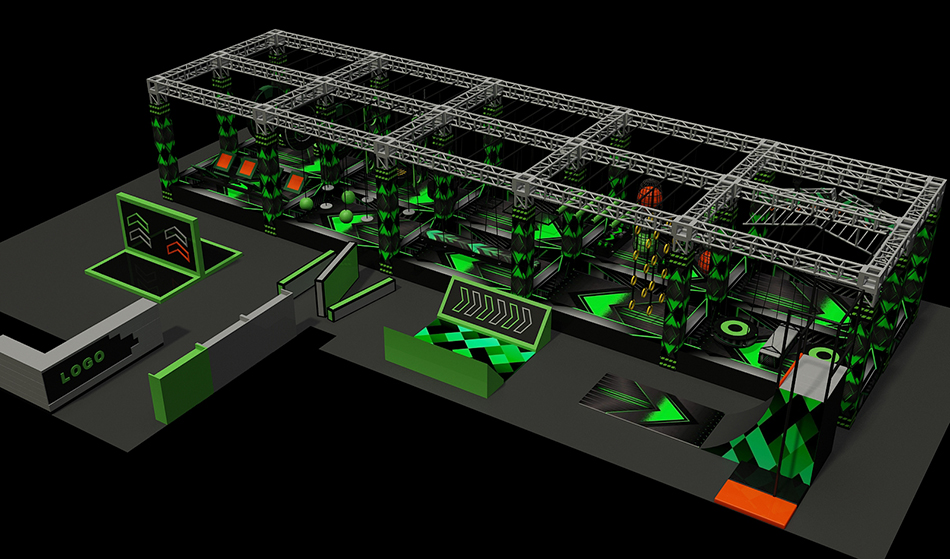 Ninja warrior obstacle course ? Ninja Warrior Courses | Bluejayset Playground Heaven