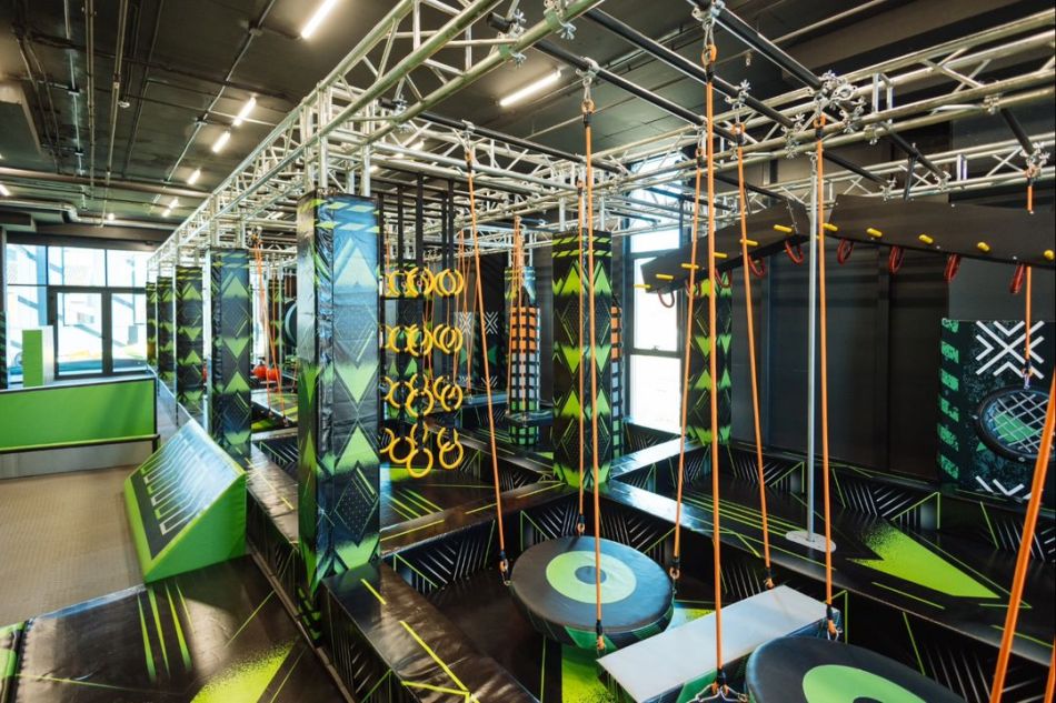 Ninja warrior obstacle course ? Ninja Warrior Courses | Bluejayset Playground Heaven