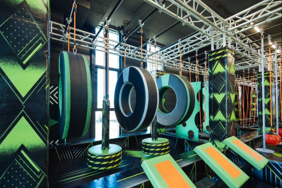 Ninja warrior obstacle course ? Ninja Warrior Courses | Bluejayset Playground Heaven