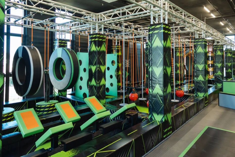 Ninja warrior obstacle course ? Ninja Warrior Courses | Bluejayset Playground Heaven