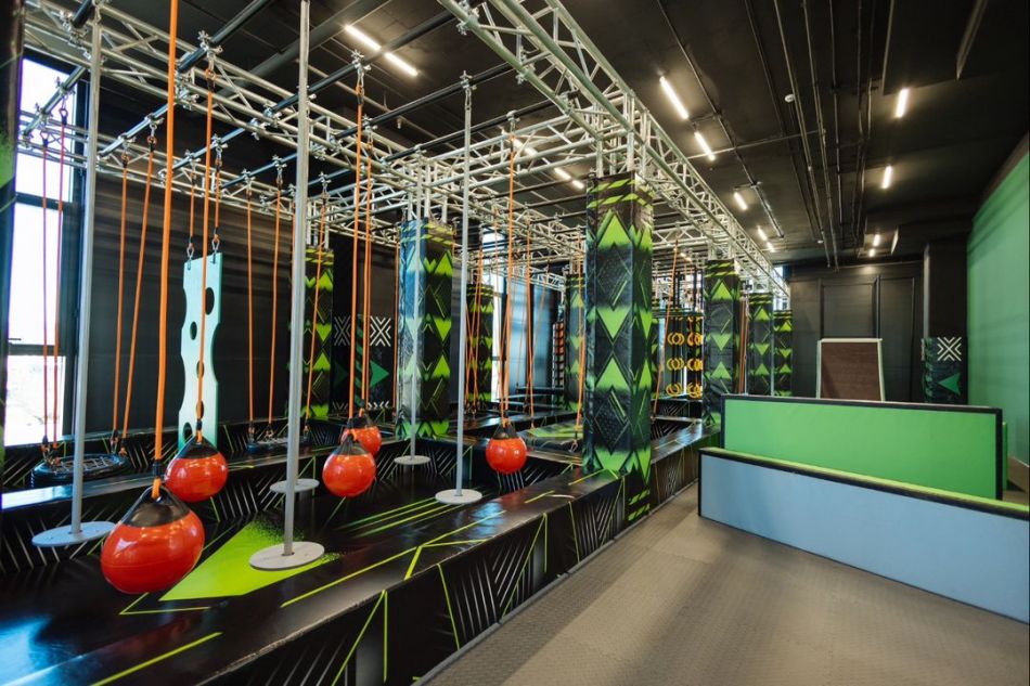 Ninja warrior obstacle course ? Ninja Warrior Courses | Bluejayset Playground Heaven