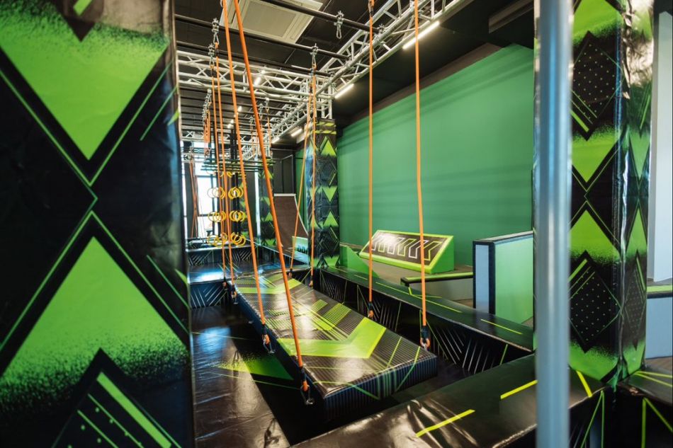 Ninja warrior obstacle course ? Ninja Warrior Courses | Bluejayset Playground Heaven