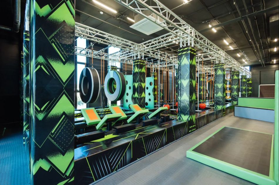 Ninja warrior obstacle course ? Ninja Warrior Courses | Bluejayset Playground Heaven