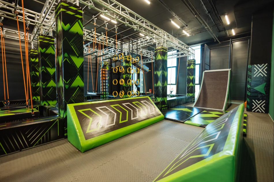 Ninja warrior obstacle course ? Ninja Warrior Courses | Bluejayset Playground Heaven