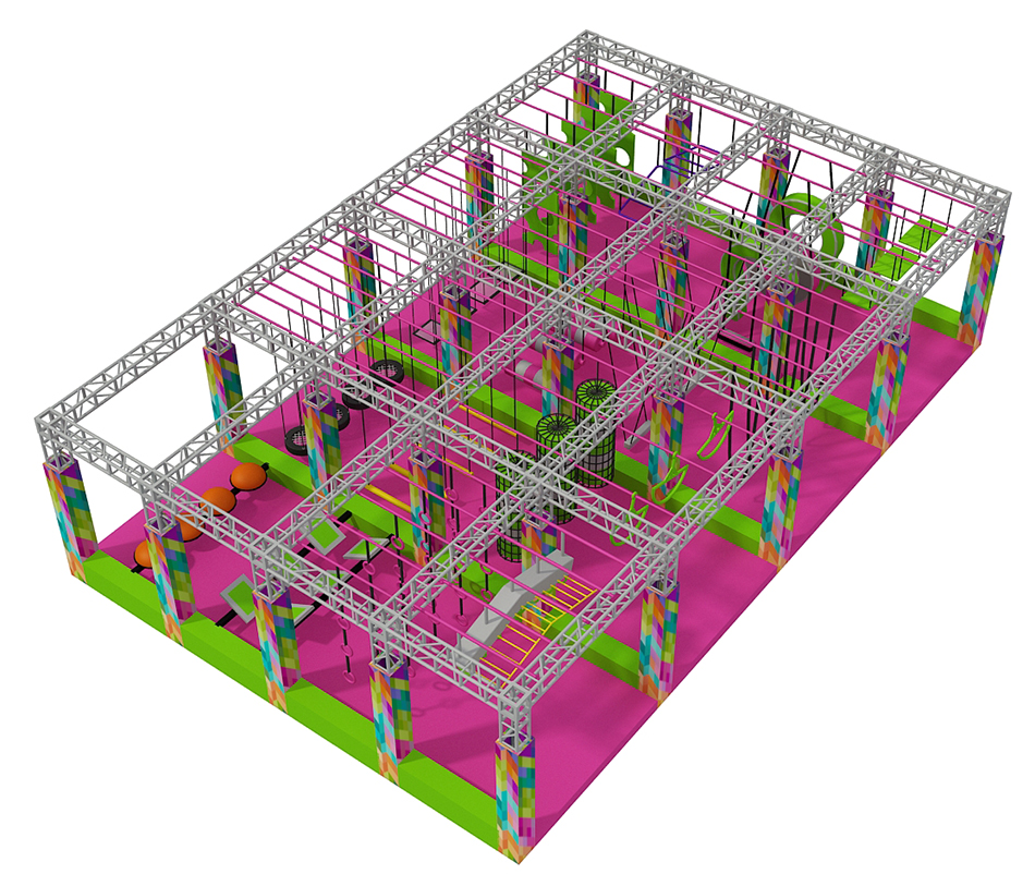 Ninja Warrior park ? Ninja Warrior Courses | Bluejayset Playground Heaven