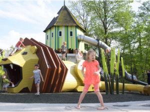 Park playground equipment