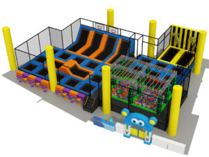 trampoline land
