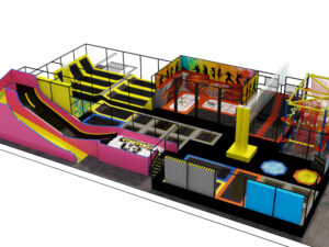 Trampoline park design