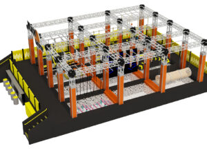 Ninja obstacle course