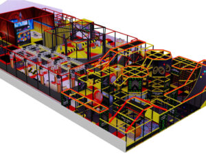 Tag Area with TrampolineÂ Park