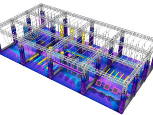 New Ninja warrior course