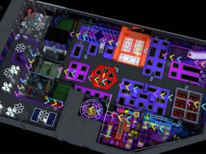 Large Commercial Trampoline Park