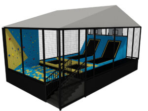 Kids trampoline park outdoor