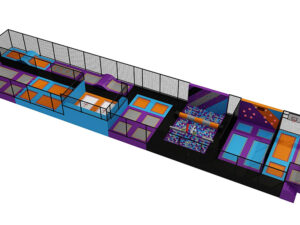 Trampoline park for sale