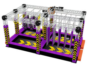 Small ninja warrior course