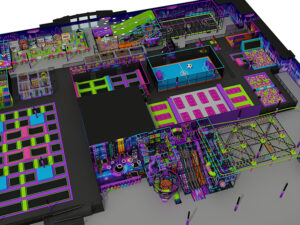 Super trampoline park